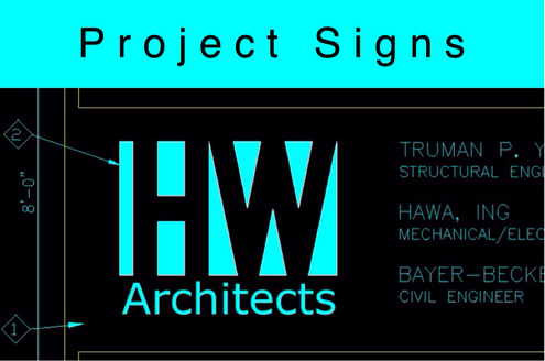 Project Signs
