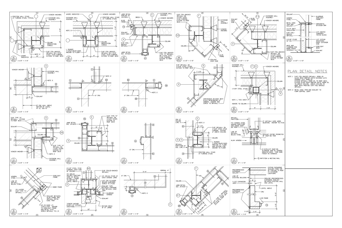 Drywall Partition Plan Details