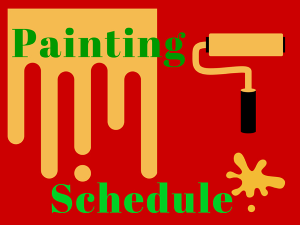 Painting Schedule