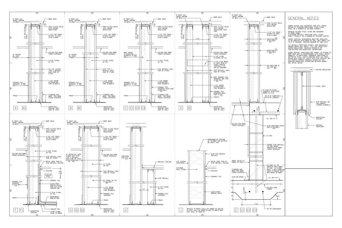 Drywall Partition Details
