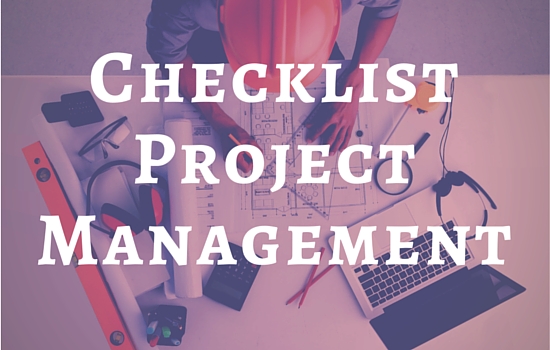 Checklist Project Management